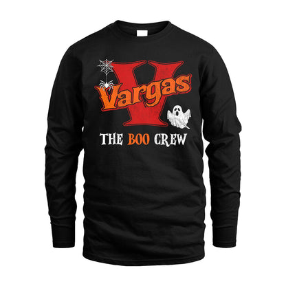The Boo Crew Halloween Custom Name Shirt VARGAS M1-22