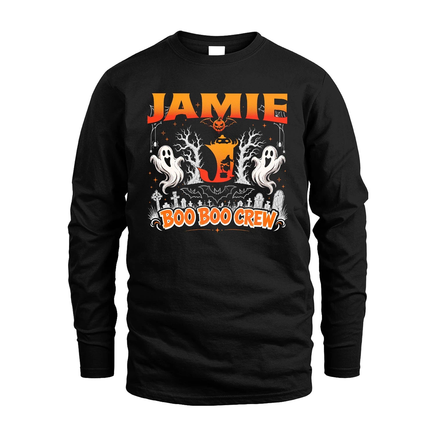 Boo Boo Crew Halloween Custom Name Shirt JAMIE M1-28
