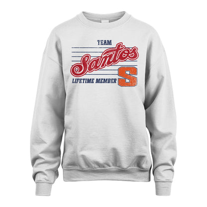 Team Your Name Lifetime Member Vintage Shirt SANTOS M1-24