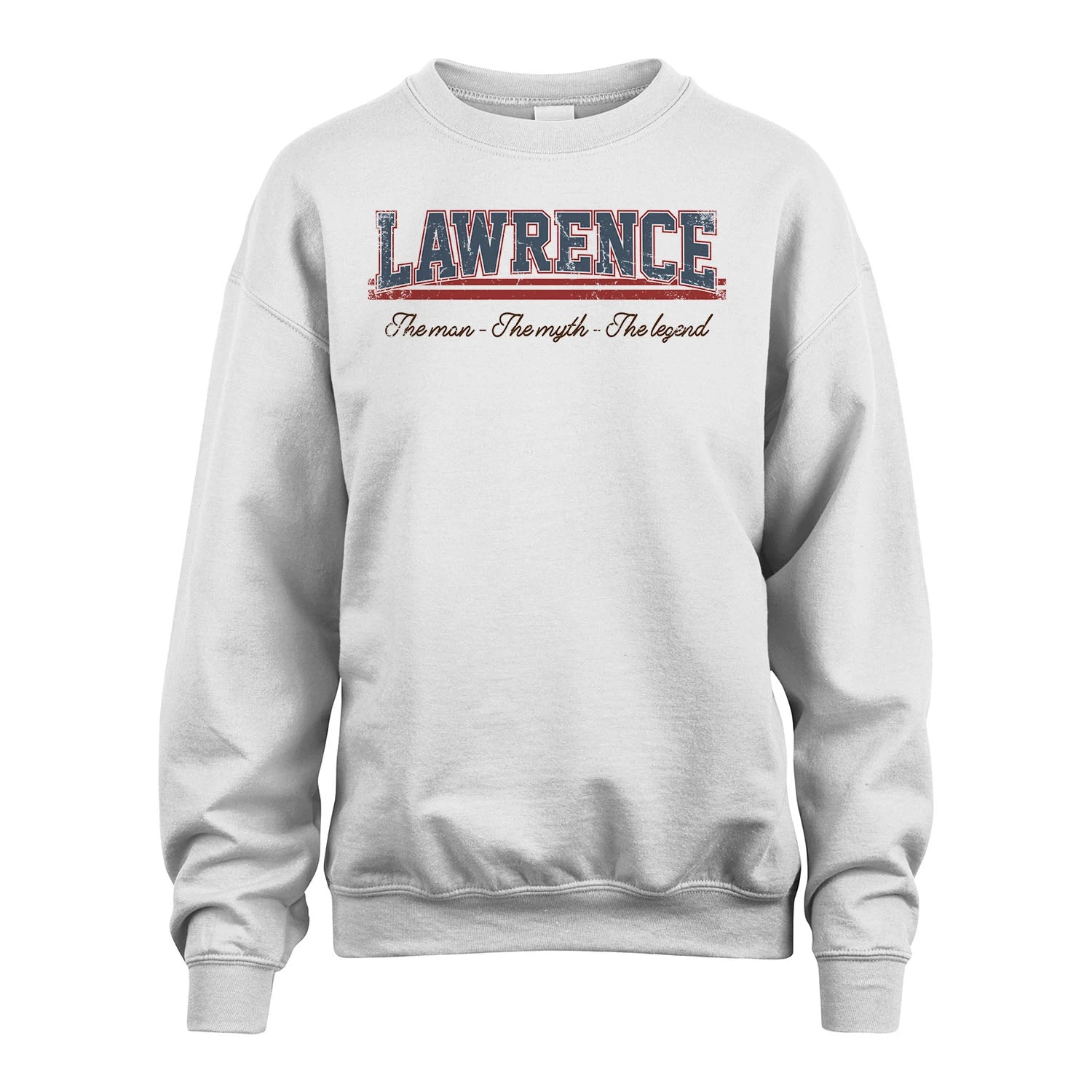 The Man The Myth The Legend Vintage Shirt LAWRENCE M1-6