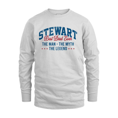 Best Dad Ever The Man The Myth The Legend STEWART M1-7