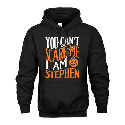 You Can't Scare Me I Am Funny Halloween Shirt STEPHEN M1-45