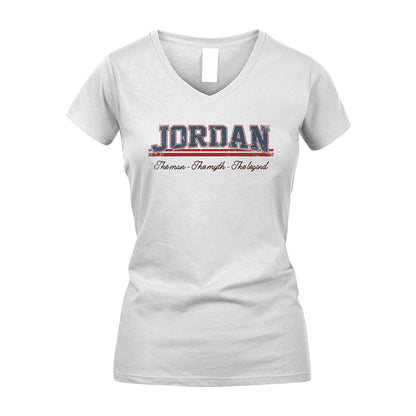 The Man The Myth The Legend Vintage Shirt JORDAN M1-6