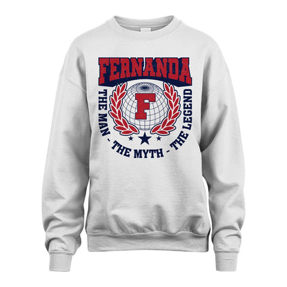 The Man The Myth The Legend Logo Shirt FERNANDA M1-30