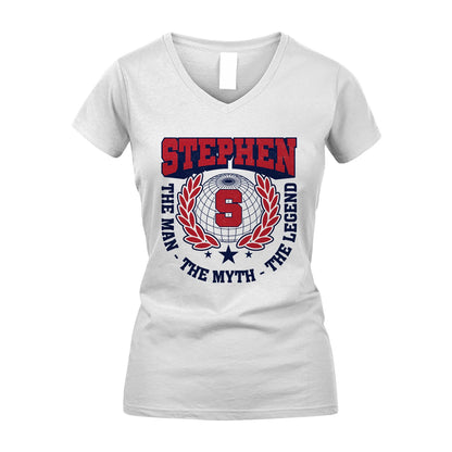 The Man The Myth The Legend Logo Shirt STEPHEN M1-30