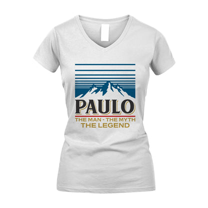 The Man The Myth The Legend Vintage Mountain Shirt PAULO M1-19