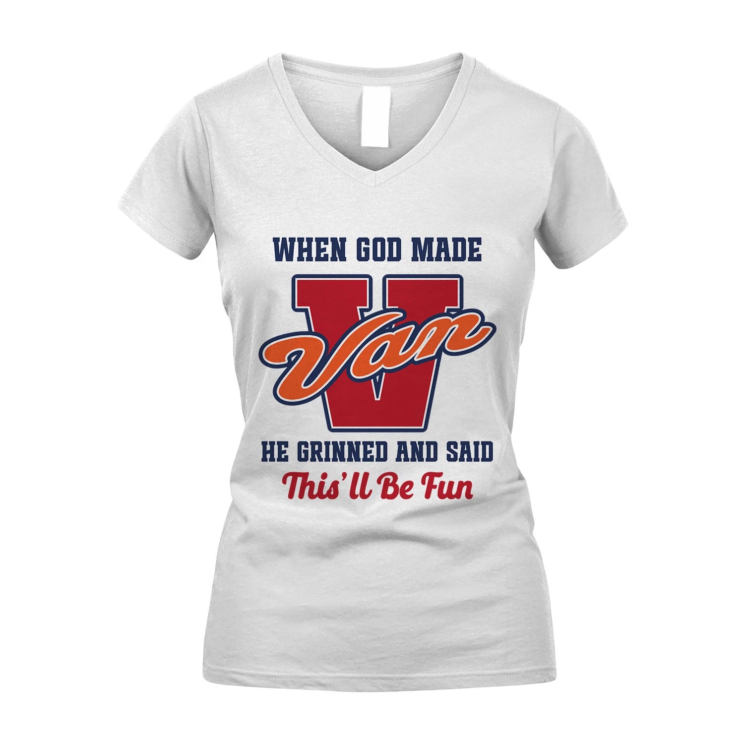 God Made Your Name Custom Shirt VAN M1-16