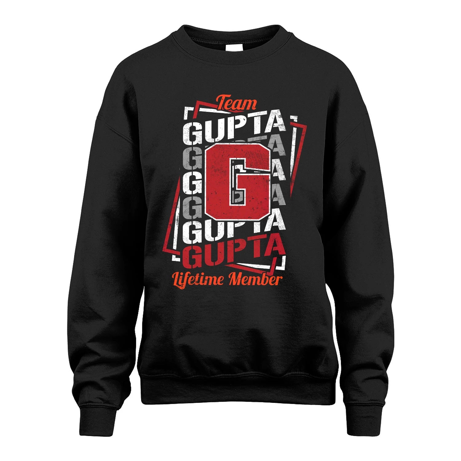 Team Your Name Lifetime Member Sporty Shirt GUPTA M1-25