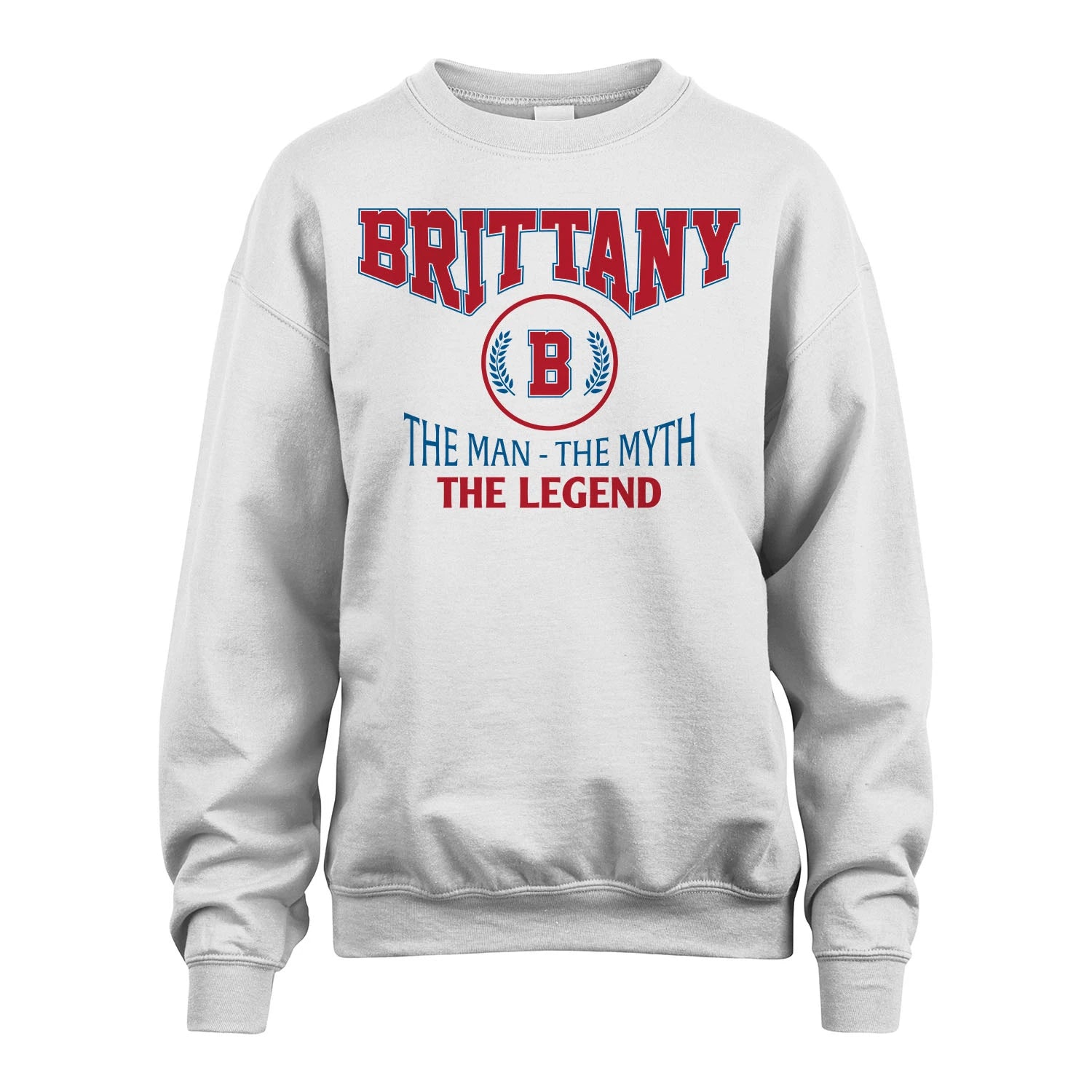 The Man The Myth The Legend Jet Style Shirt BRITTANY M1-9