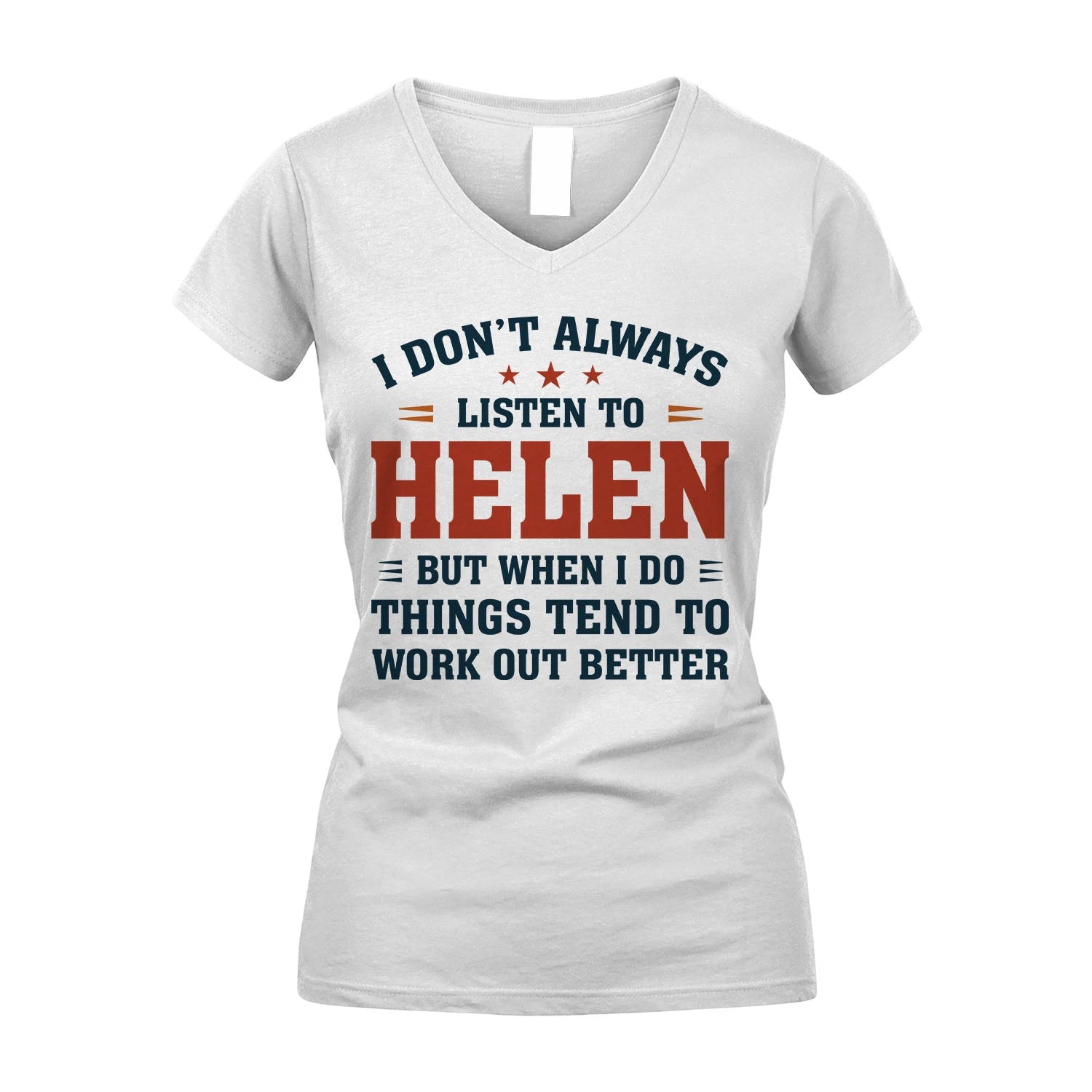 I Don't Always Listen To... HELEN M1-2