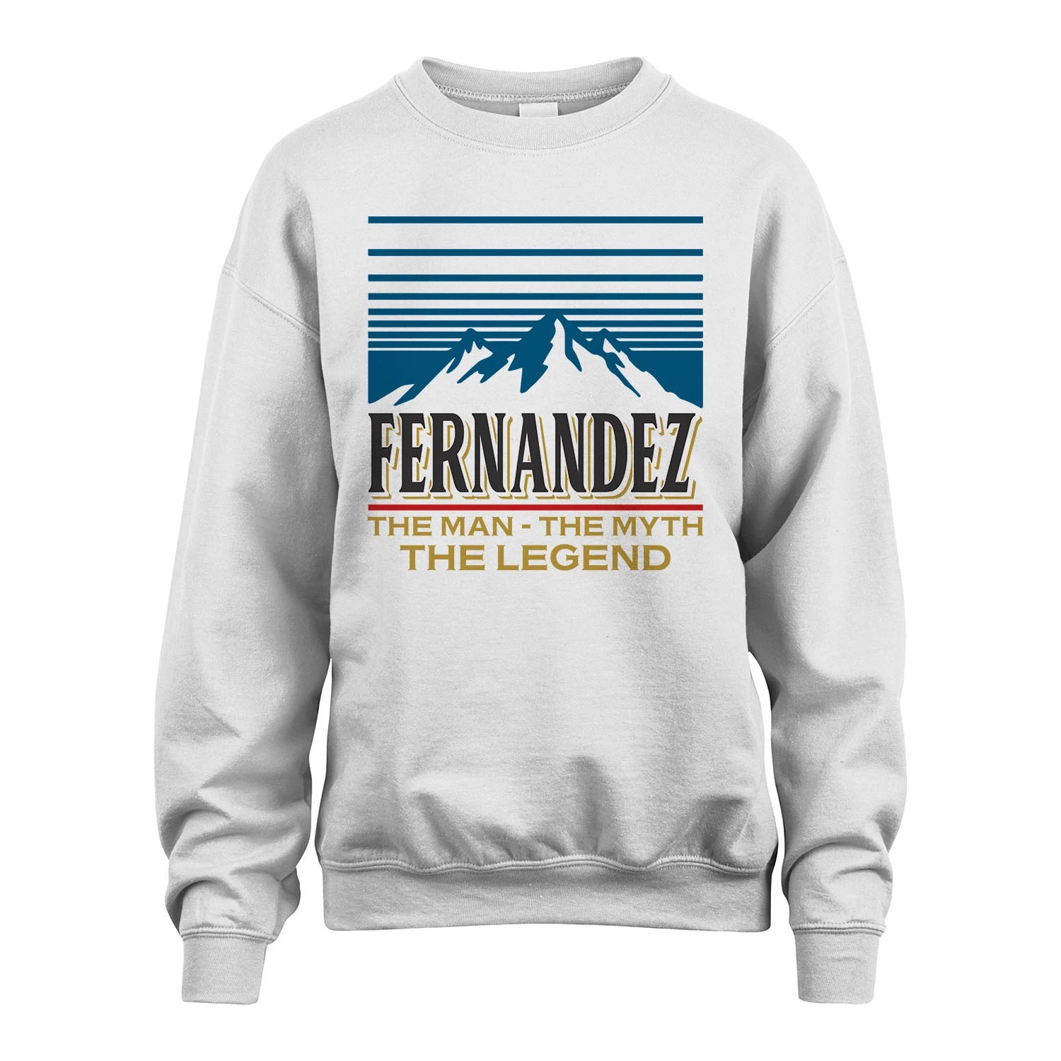 The Man The Myth The Legend Vintage Mountain Shirt FERNANDEZ M1-19