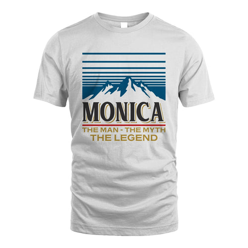 The Man The Myth The Legend Vintage Mountain Shirt MONICA M1-19