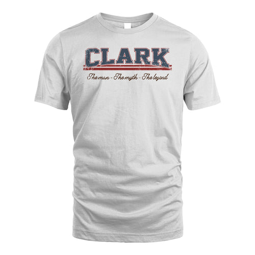 The Man The Myth The Legend Vintage Shirt CLARK M1-6