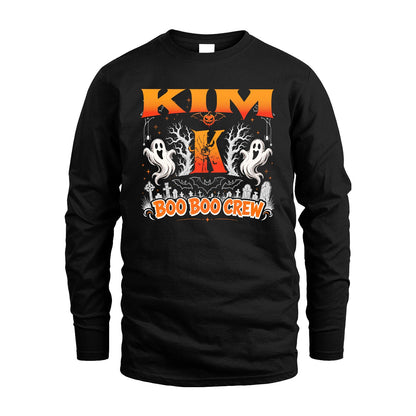 Boo Boo Crew Halloween Custom Name Shirt KIM M1-28