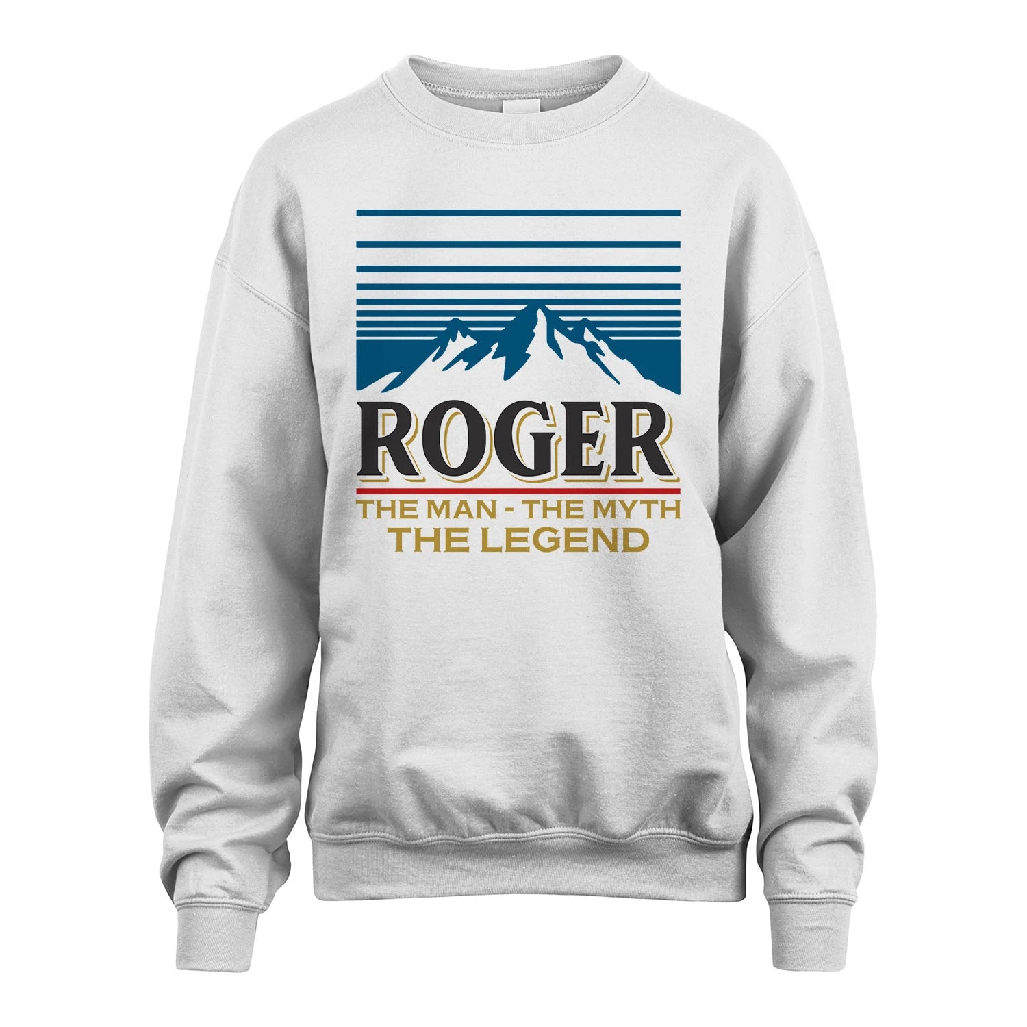 The Man The Myth The Legend Vintage Mountain Shirt ROGER M1-19