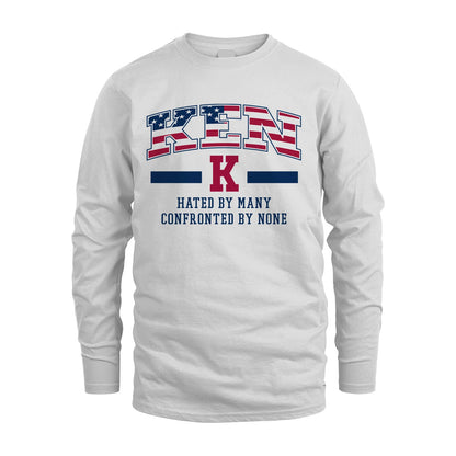 Hated By Many Confronted By None America Shirt KEN M1-10