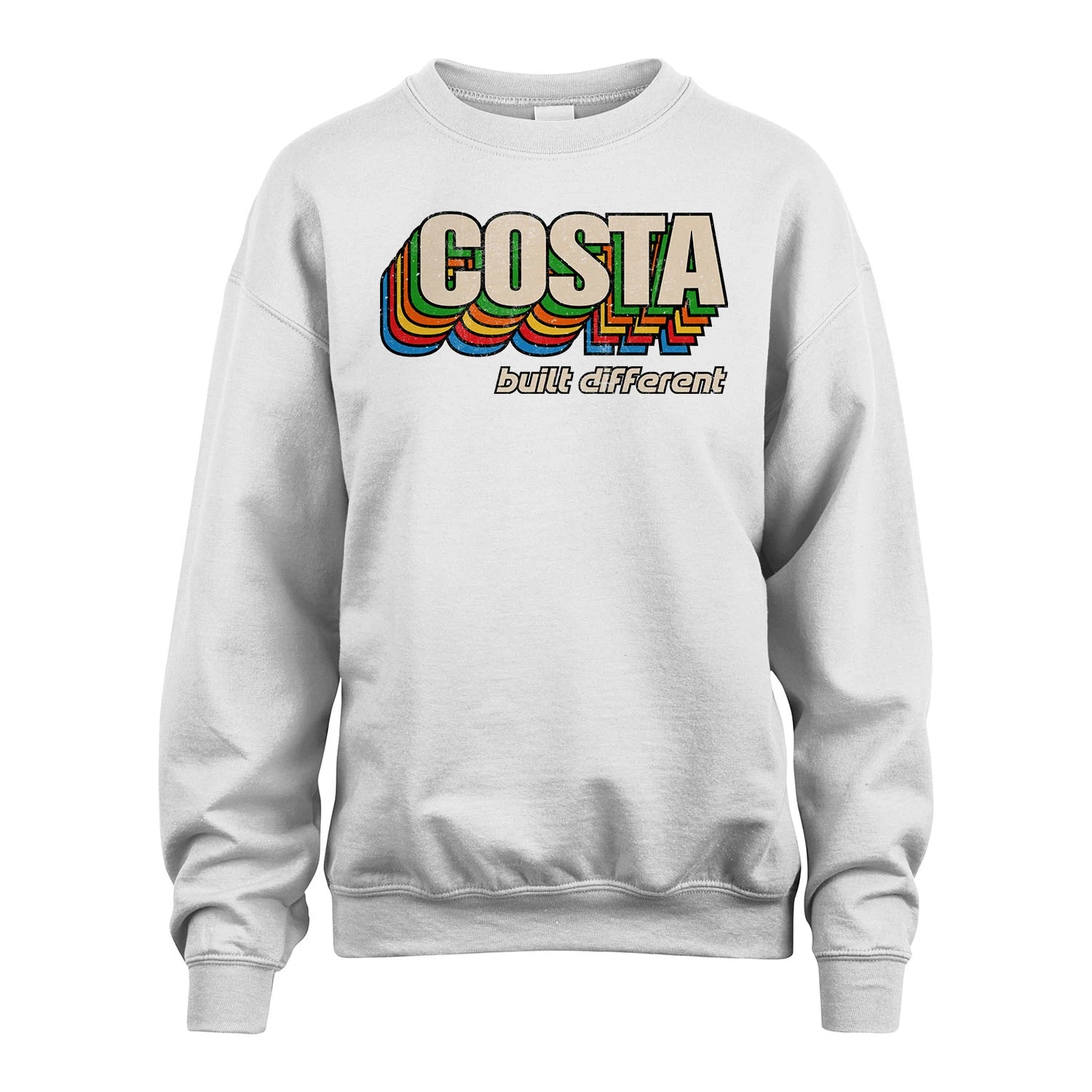 Your Name Built Different Retro Shirt COSTA M1-26