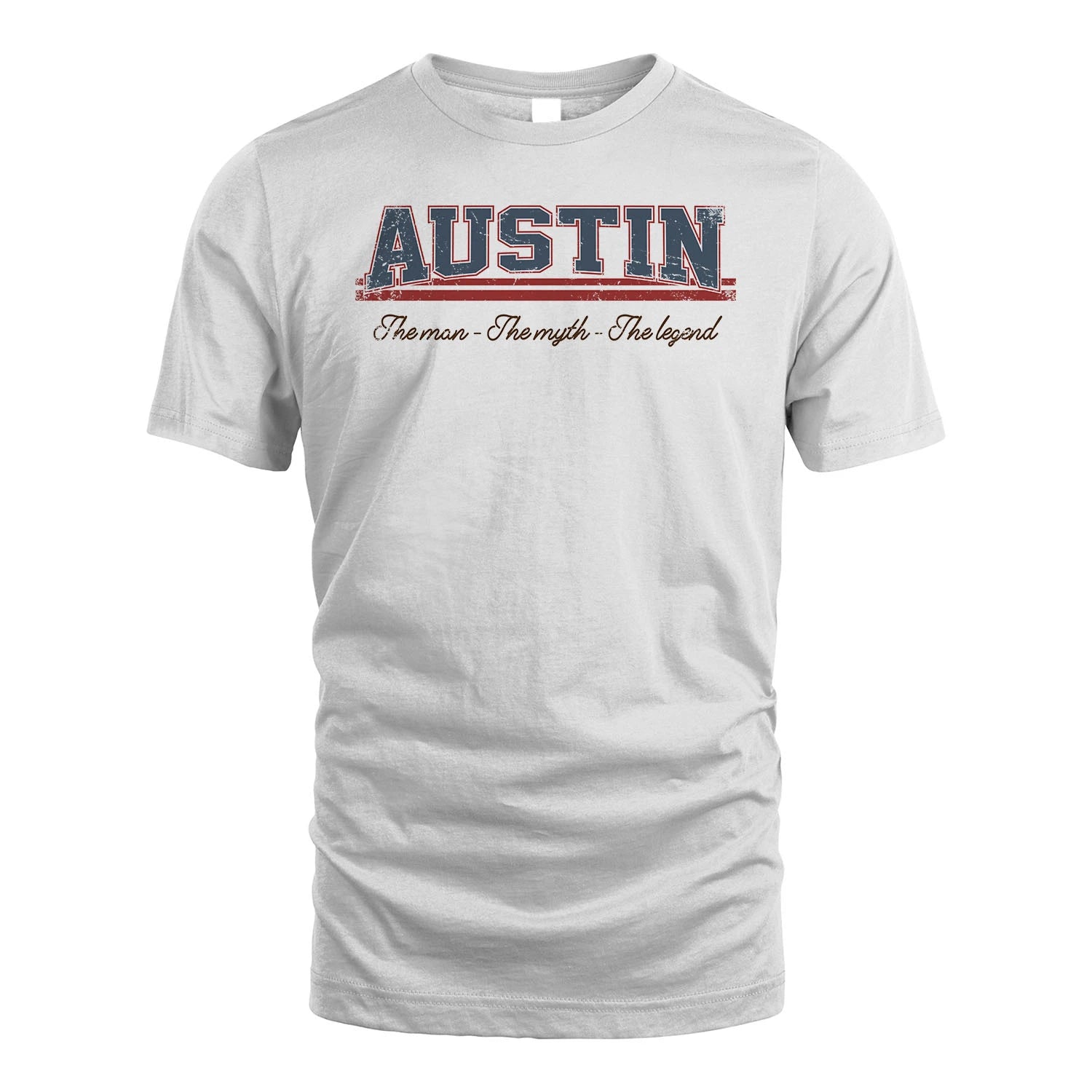 The Man The Myth The Legend Vintage Shirt AUSTIN M1-6