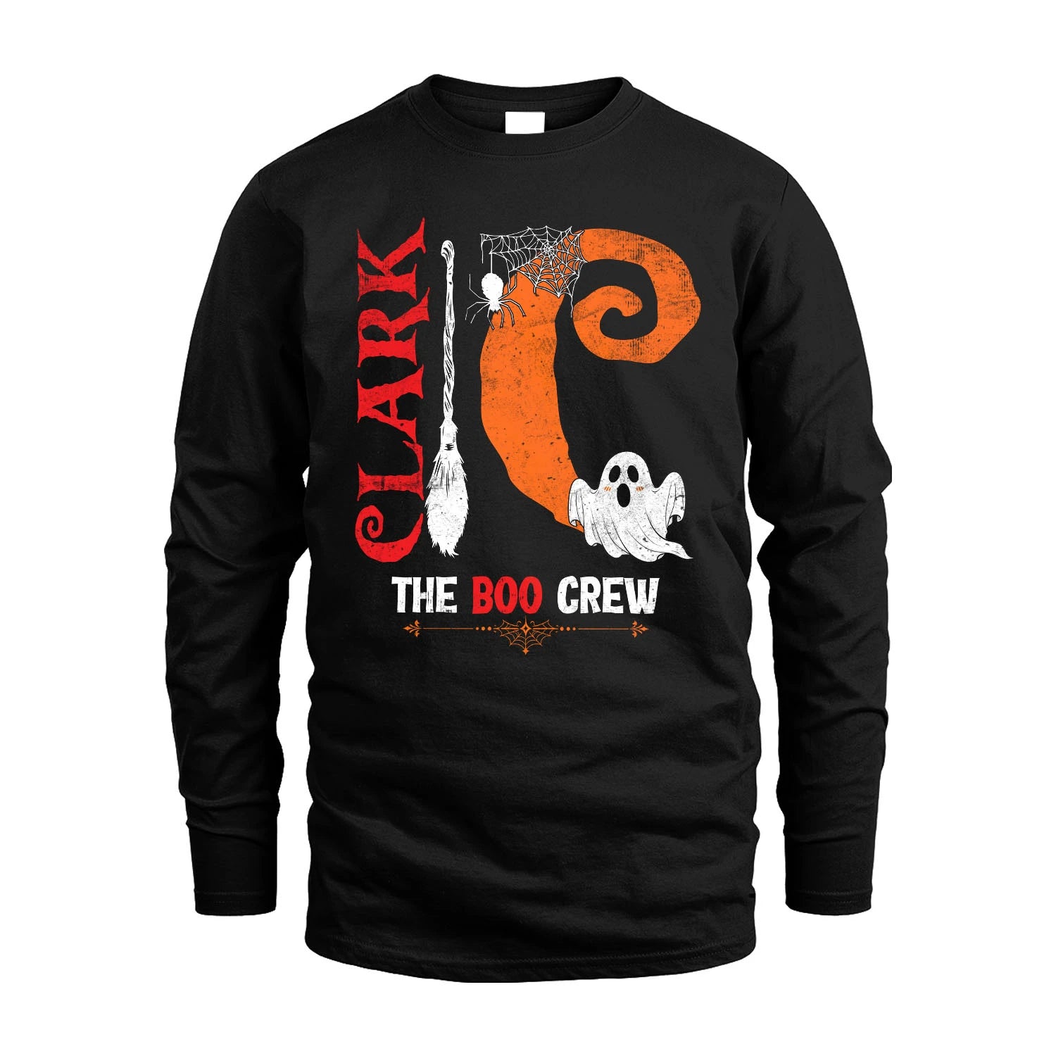The Boo Crew Halloween With Your Name Shirt CLARK M1-23