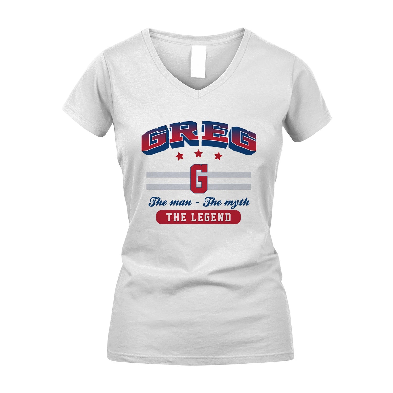 The Man The Myth The Legend With Your Name Shirt GREG M1-35