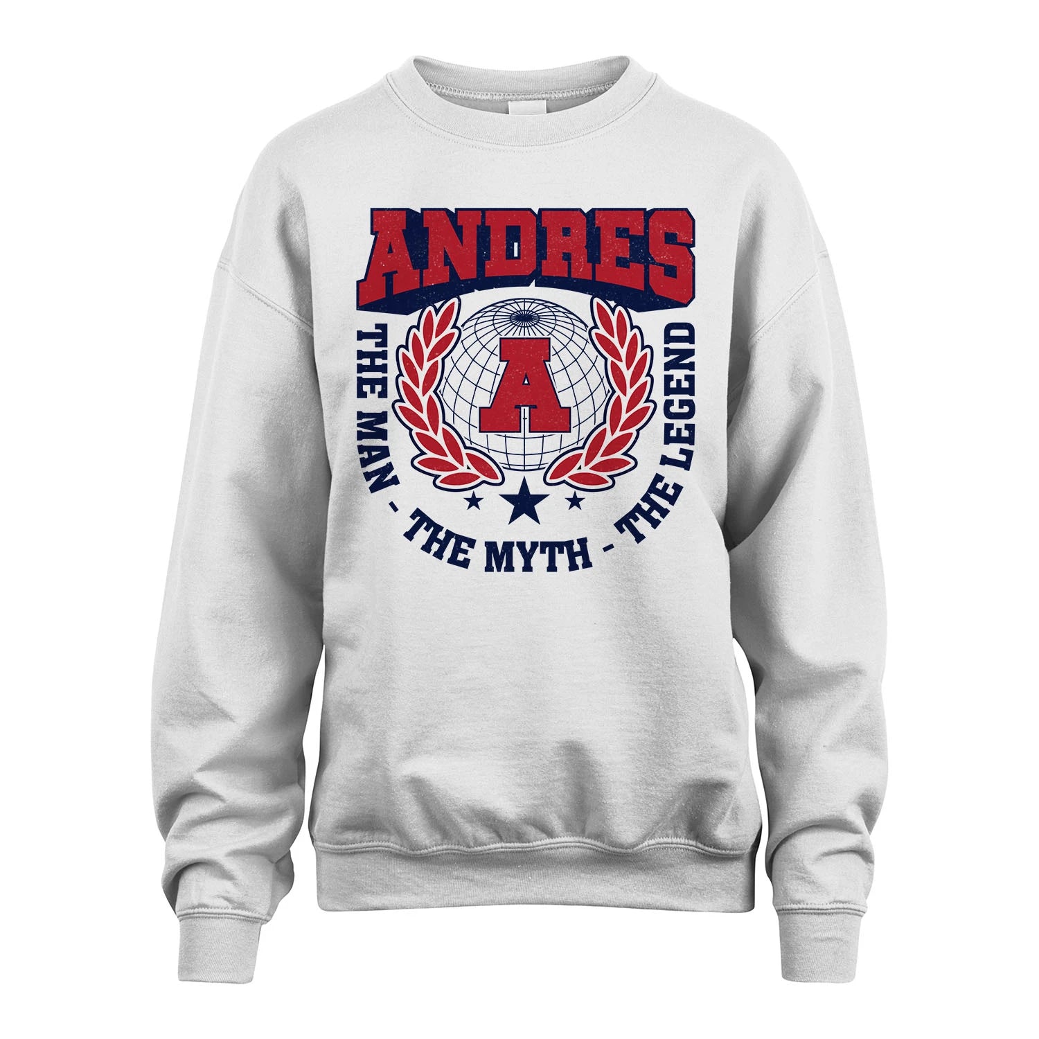 The Man The Myth The Legend Logo Shirt ANDRES M1-30