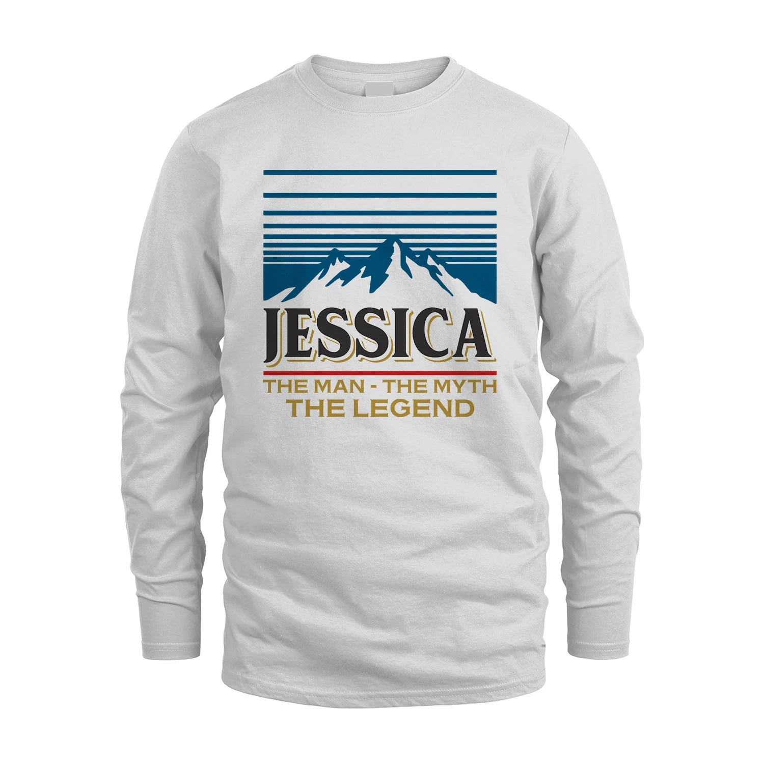 The Man The Myth The Legend Vintage Mountain Shirt JESSICA M1-19