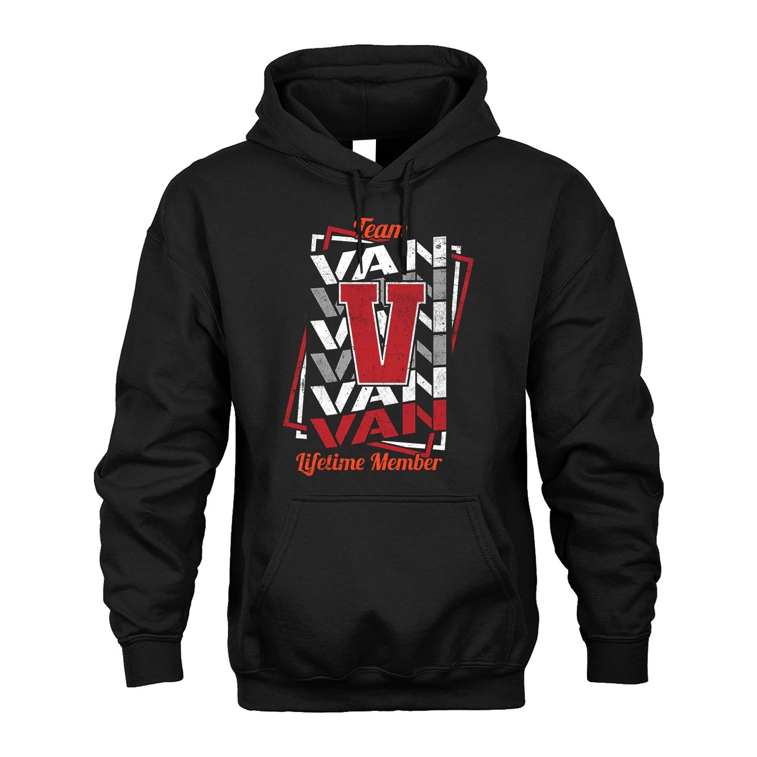 Team Your Name Lifetime Member Sporty Shirt VAN M1-25