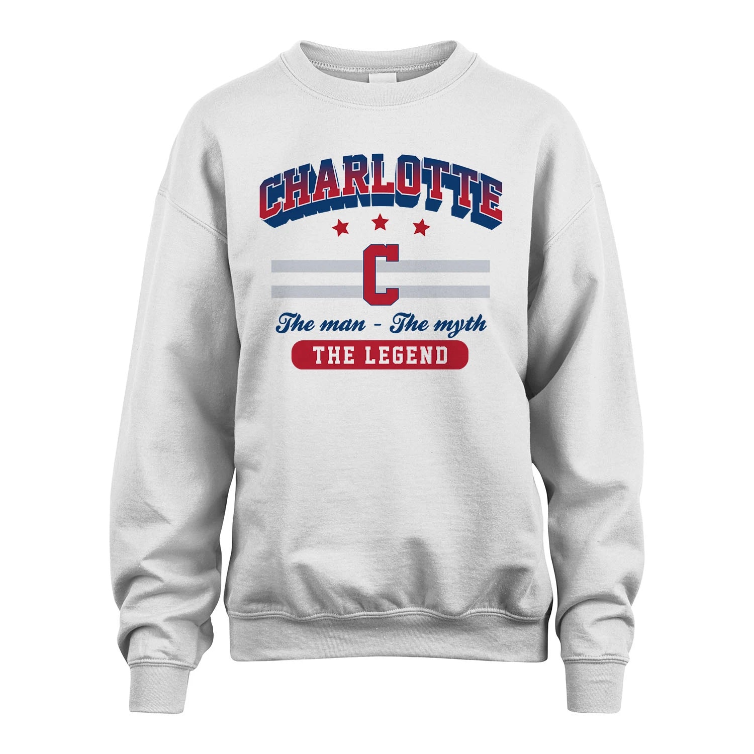 The Man The Myth The Legend With Your Name Shirt CHARLOTTE M1-35