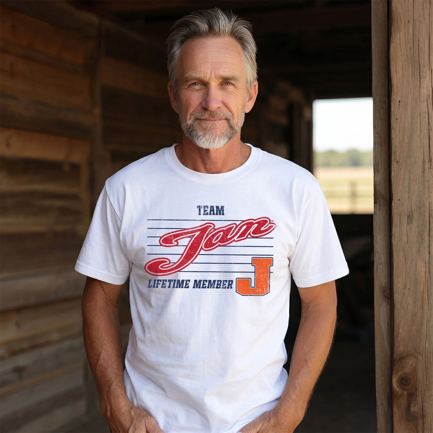Team Your Name Lifetime Member Vintage Shirt JAN M1-24