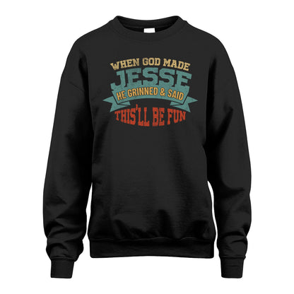 The Man The Myth The Legend Sporty Shirt JESSE M1-15