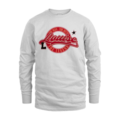 The Man The Myth The Legend Sporty Shirt LOUISE M1-14