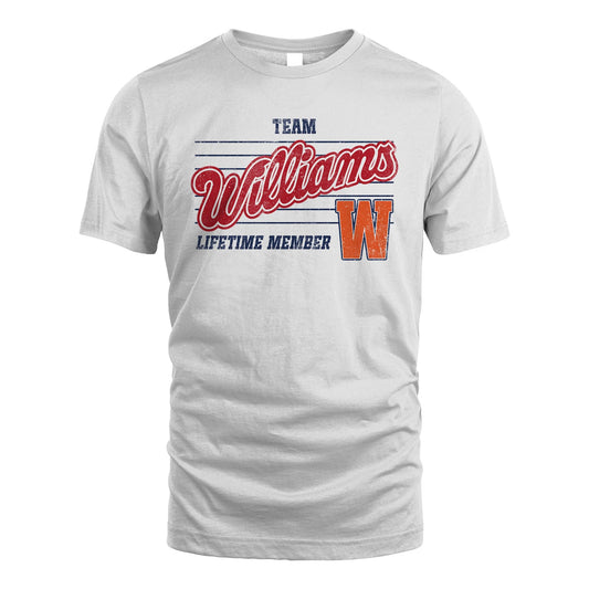 Team Your Name Lifetime Member Vintage Shirt WILLIAMS M1-24