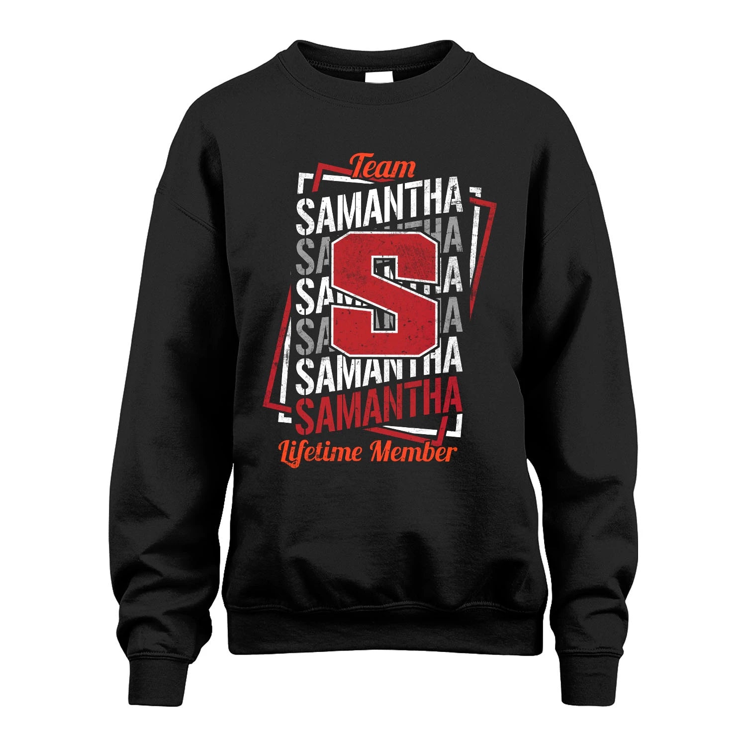Team Your Name Lifetime Member Sporty Shirt SAMANTHA M1-25