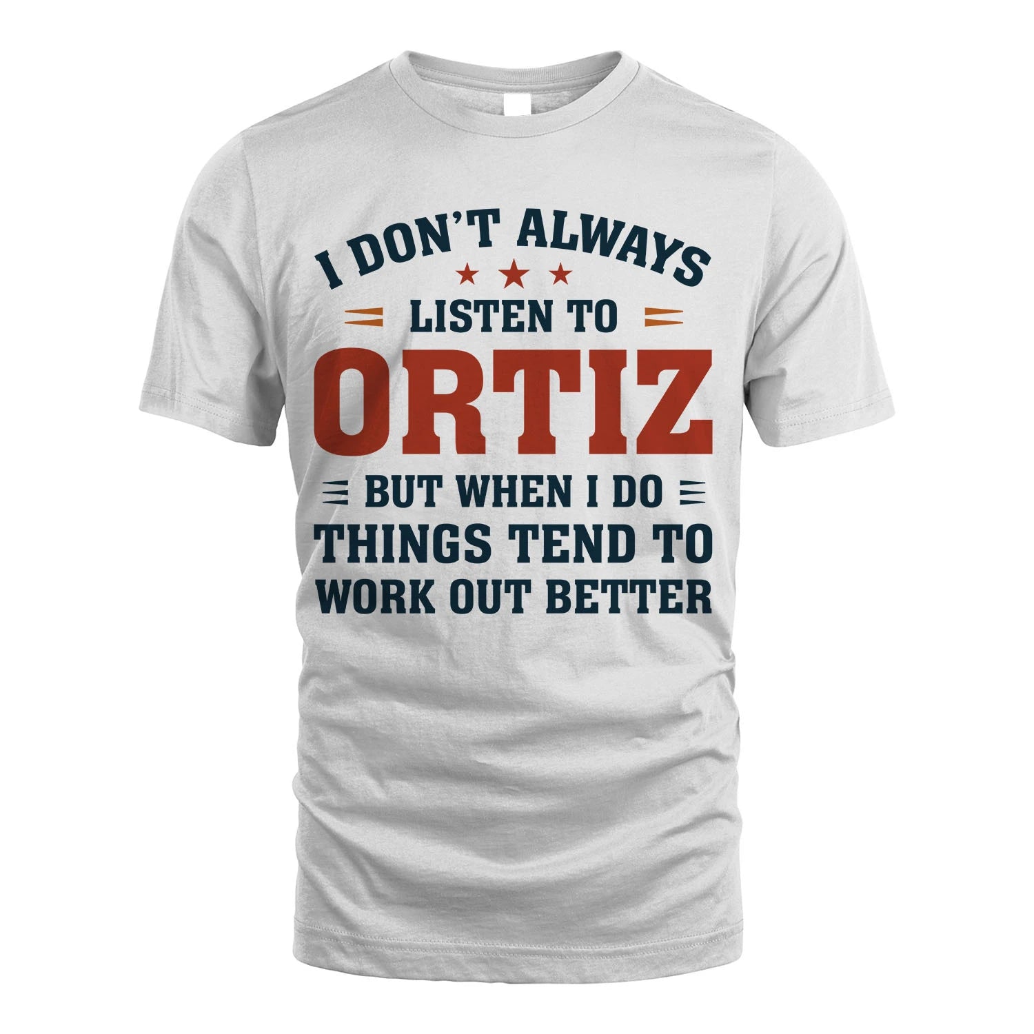 I Don't Always Listen To... ORTIZ M1-2