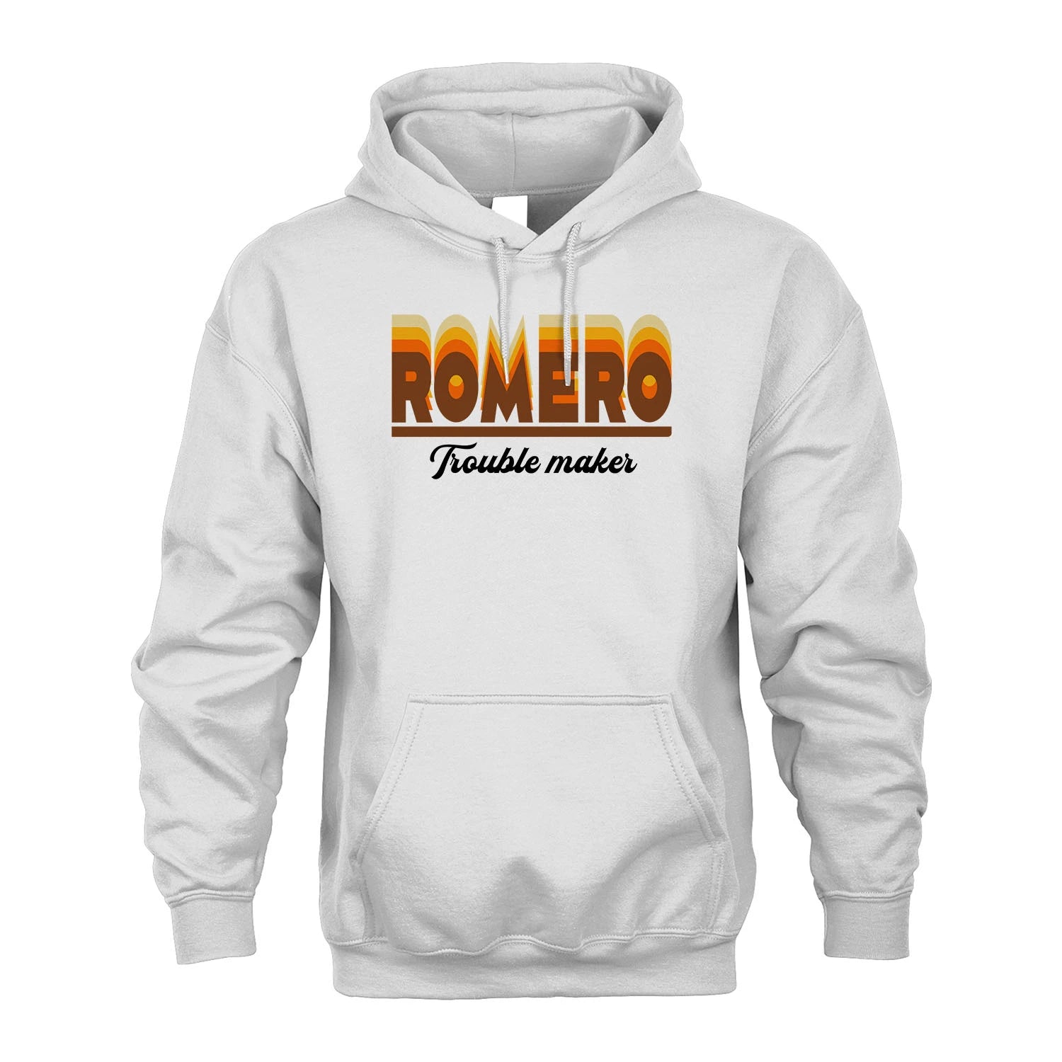 Your Name Trouble Maker Funny Shirt ROMERO M1-34