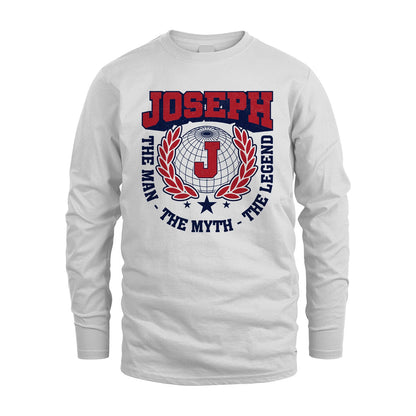 The Man The Myth The Legend Logo Shirt JOSEPH M1-30