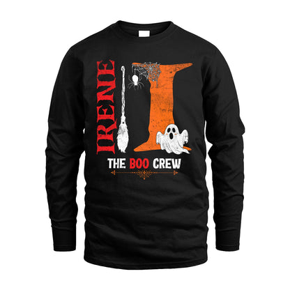 The Boo Crew Halloween With Your Name Shirt IRENE M1-23