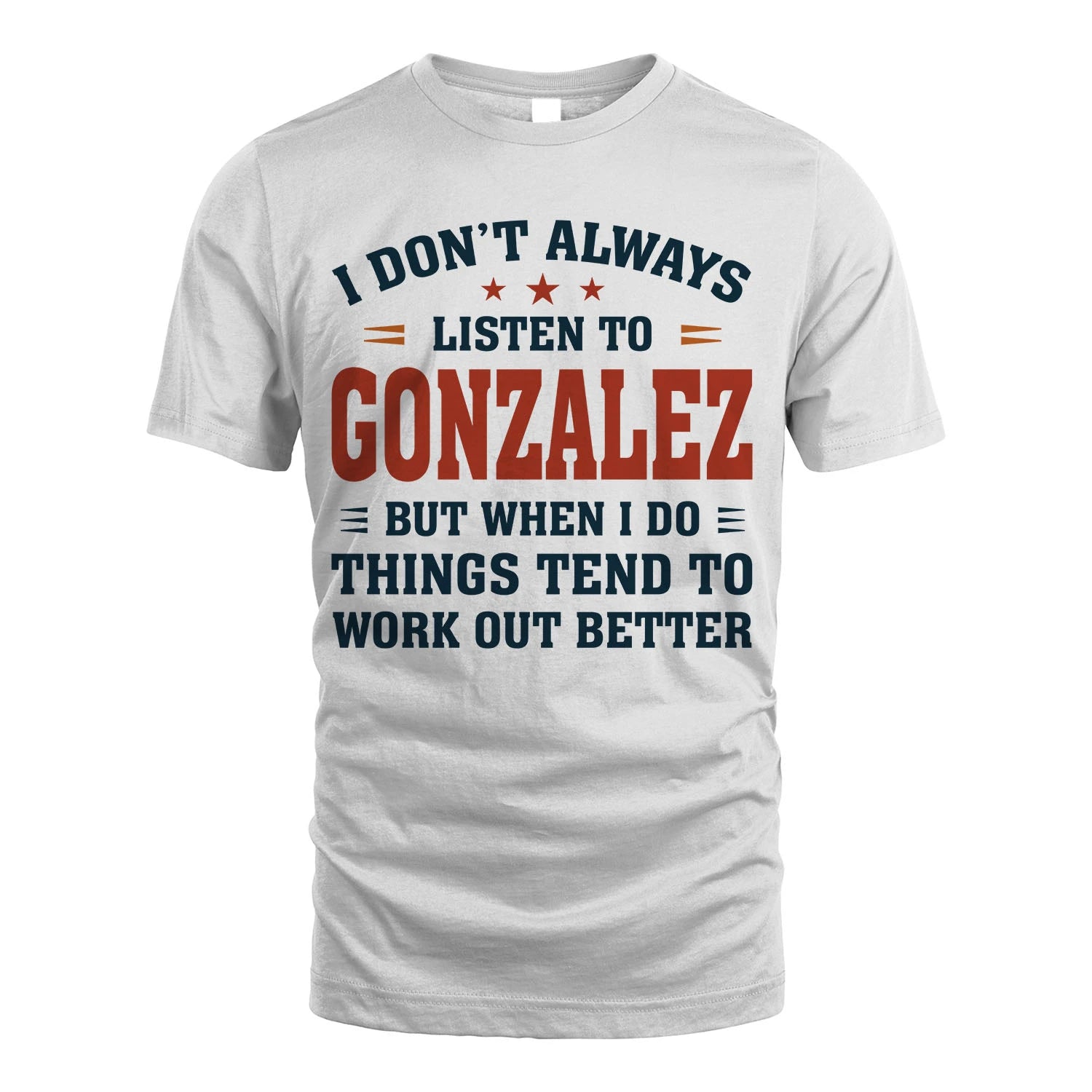 I Don't Always Listen To... GONZALEZ M1-2
