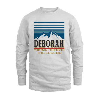 The Man The Myth The Legend Vintage Mountain Shirt DEBORAH M1-19