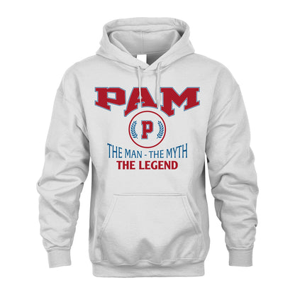 The Man The Myth The Legend Jet Style Shirt PAM M1-9