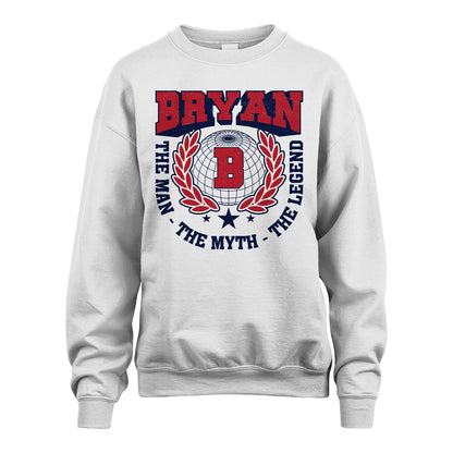 The Man The Myth The Legend Logo Shirt BRYAN M1-30