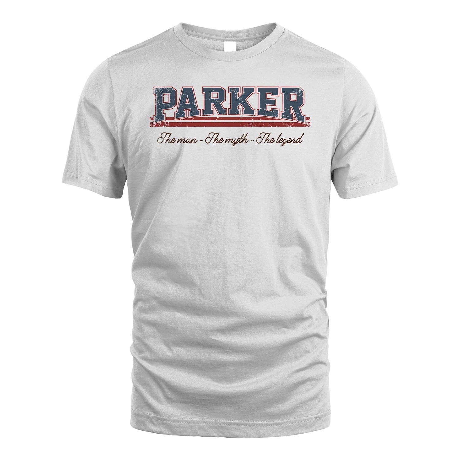 The Man The Myth The Legend Vintage Shirt PARKER M1-6