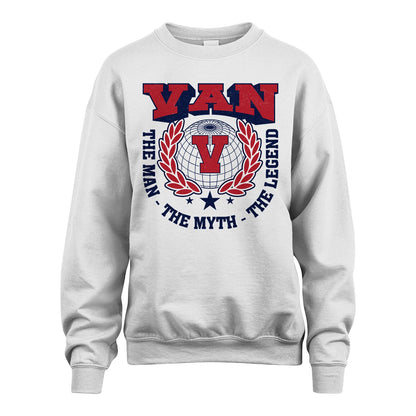 The Man The Myth The Legend Logo Shirt VAN M1-30