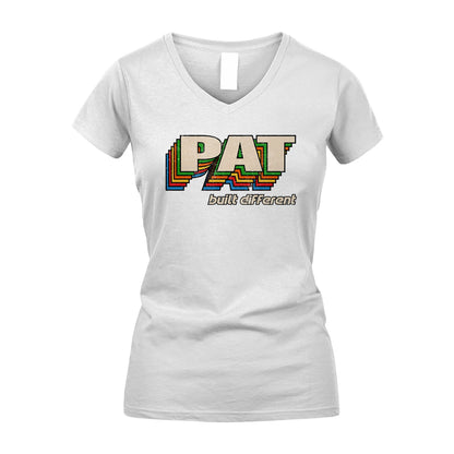 Your Name Built Different Retro Shirt PAT M1-26