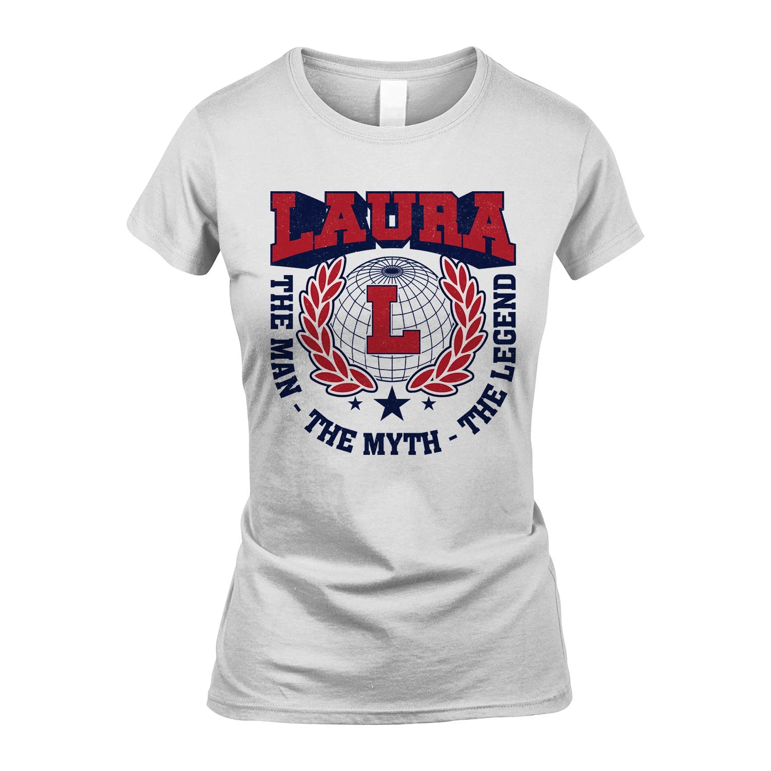 The Man The Myth The Legend Logo Shirt LAURA M1-30