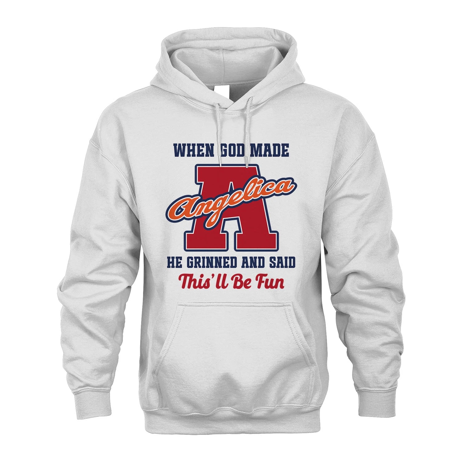 God Made Your Name Custom Shirt ANGELICA M1-16