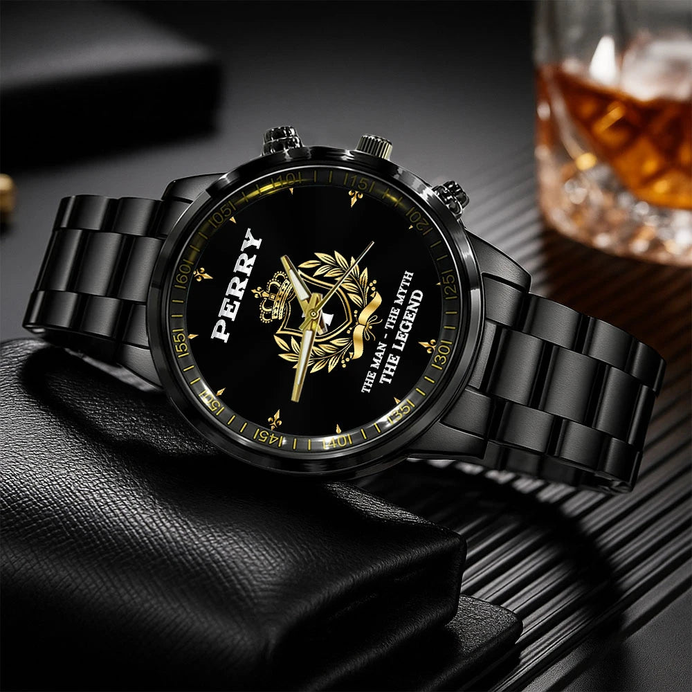 The Man The Myth The Legend King Crown Watch PERRY M1-W4