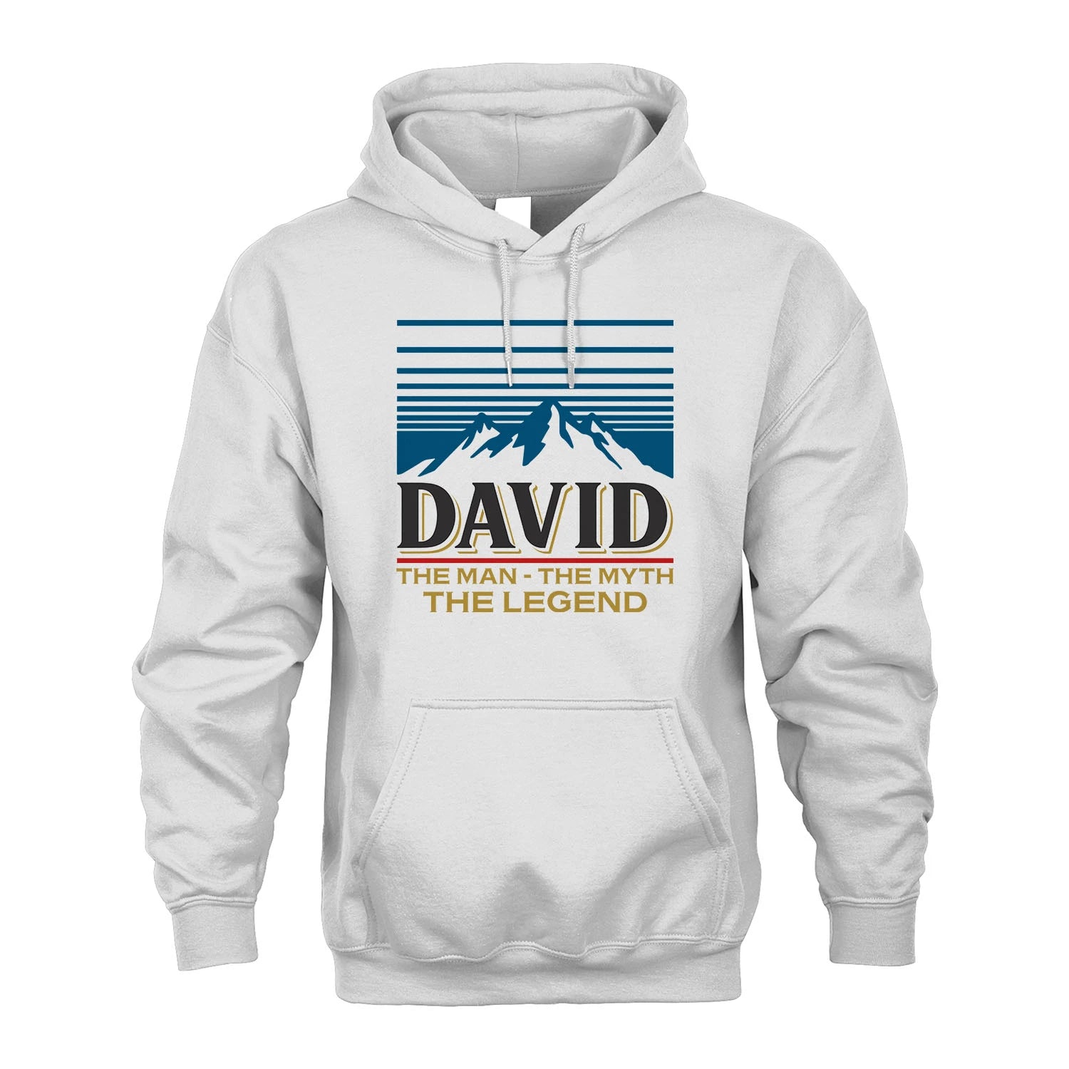 The Man The Myth The Legend Vintage Mountain Shirt DAVID M1-19