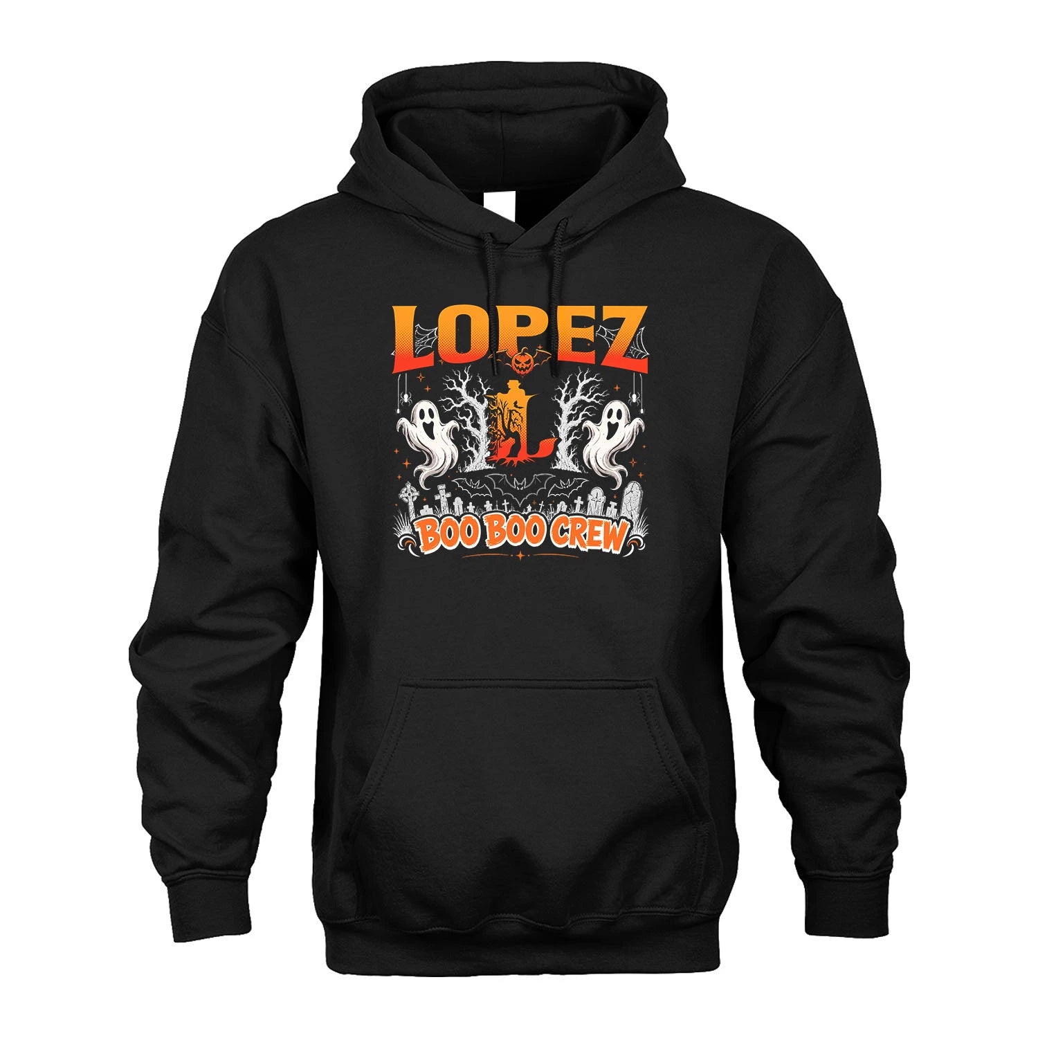 Boo Boo Crew Halloween Custom Name Shirt LOPEZ M1-28