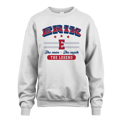 The Man The Myth The Legend With Your Name Shirt ERIK M1-35